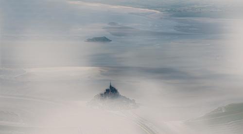 Dans la brume du matin en ULM