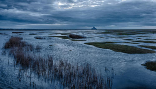 Mont St Michel grande marée 2015 